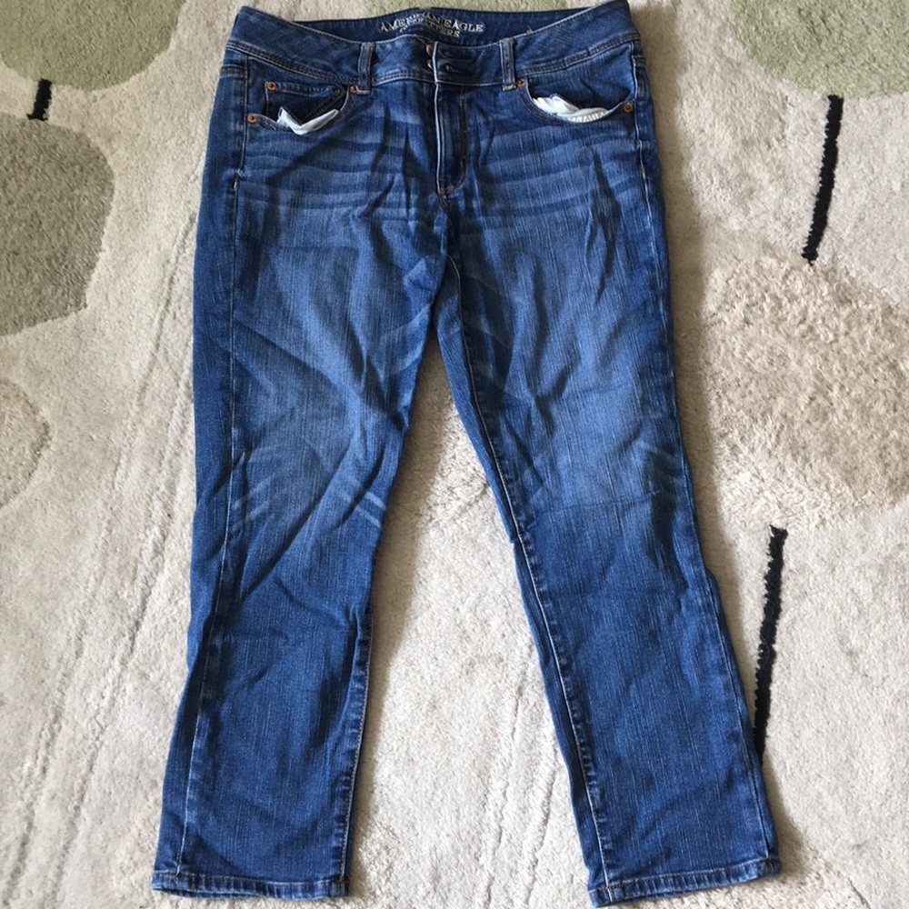 American Eagle Super Stretch Skinny Crop Jeans